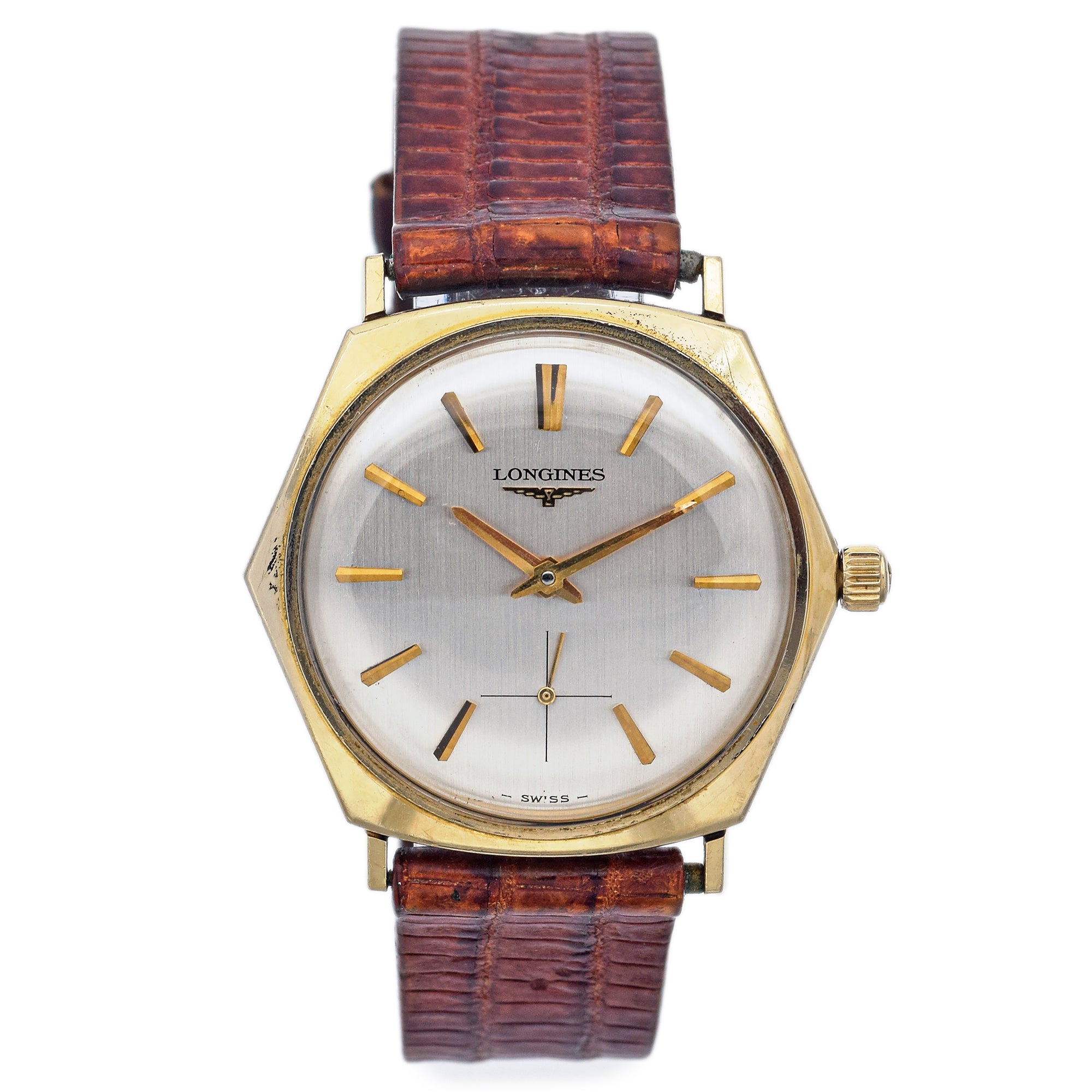 Vintage gold longines outlet watch