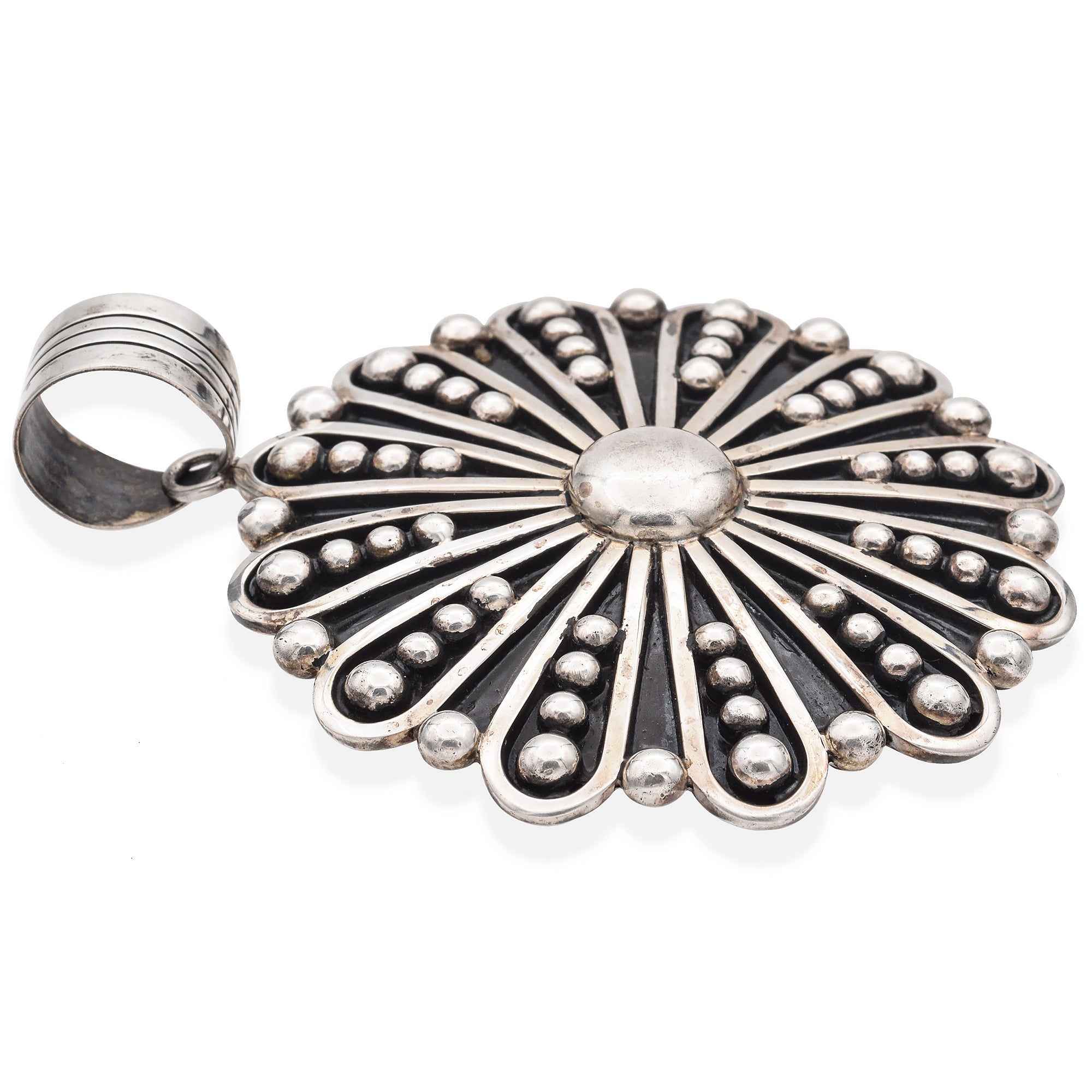 Jonathan Nez Navajo Sterling Silver Pendant