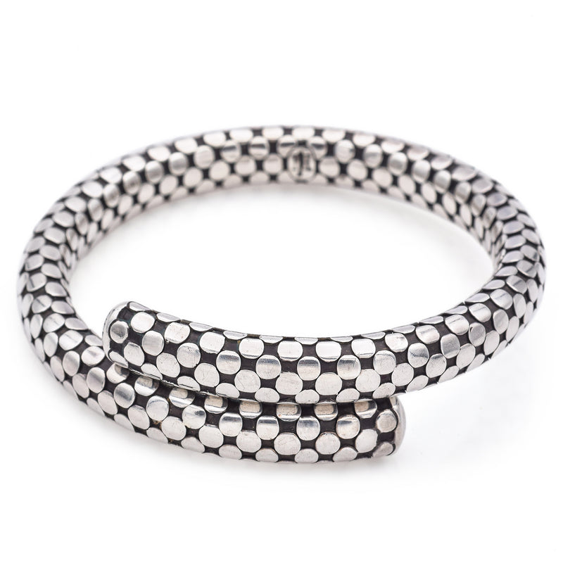 John Hardy Sterling Silver Dot Coil Bracelet