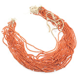 New Old Stock Vintage Mediterranean Coral Beads