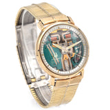 Bulova Accutron Spaceview SkeletonTuning Fork GP/Steel Men's Watch