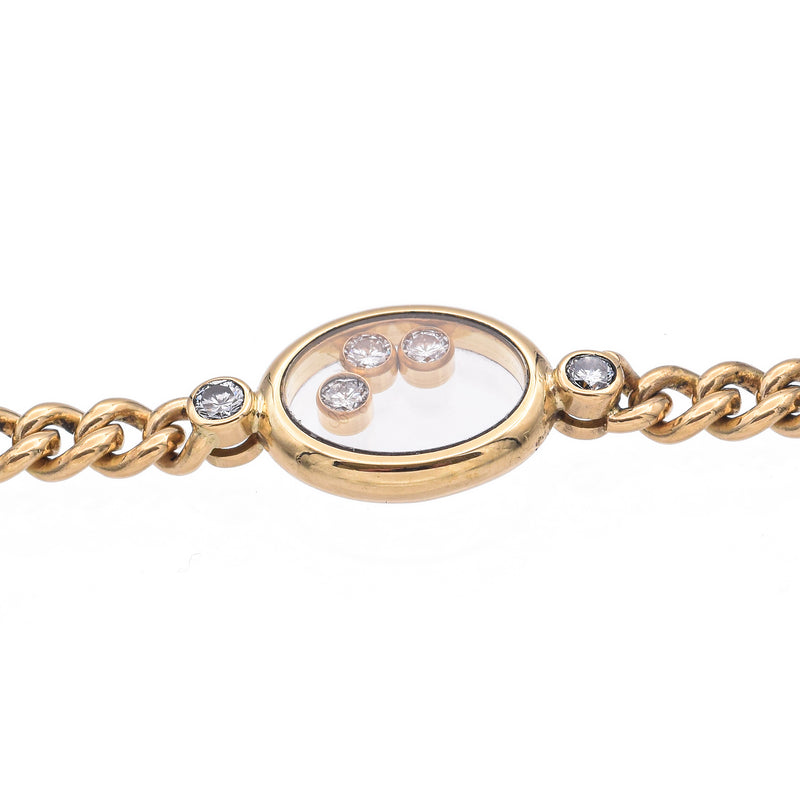 Chopard Happy Diamond 18K Yellow Gold Bracelet