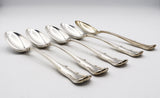 Lot of 5 Tiffany Provence Sterling Silver Soup Spoons 7 1/8" No Mono