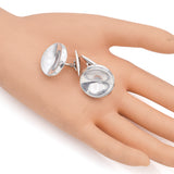 Georg Jensen Denmark Sterling Silver Round Cufflinks