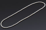 Vintage 6.5-7mm Sea Pearl Beaded Strand Necklace 30.5 Inches