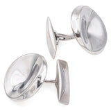 Georg Jensen Denmark Sterling Silver Round Cufflinks