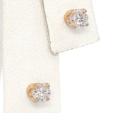 14 Yellow Gold 0.42 TCW Diamond Stud Earrings