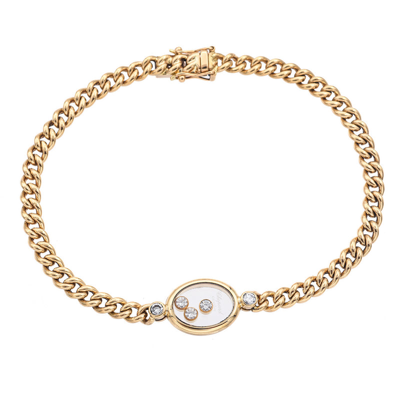 Chopard Happy Diamond 18K Yellow Gold Bracelet