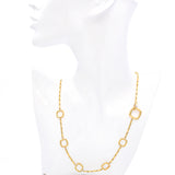 Chimento 18K Yellow Gold Necklace with Diamond on Lock Clasp