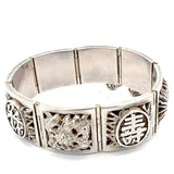 Vintage Pure Silver Chinese Bracelet