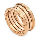 BVLGARI Ring B.zero1 4 Band 18K Yellow Gold Ring Size 62