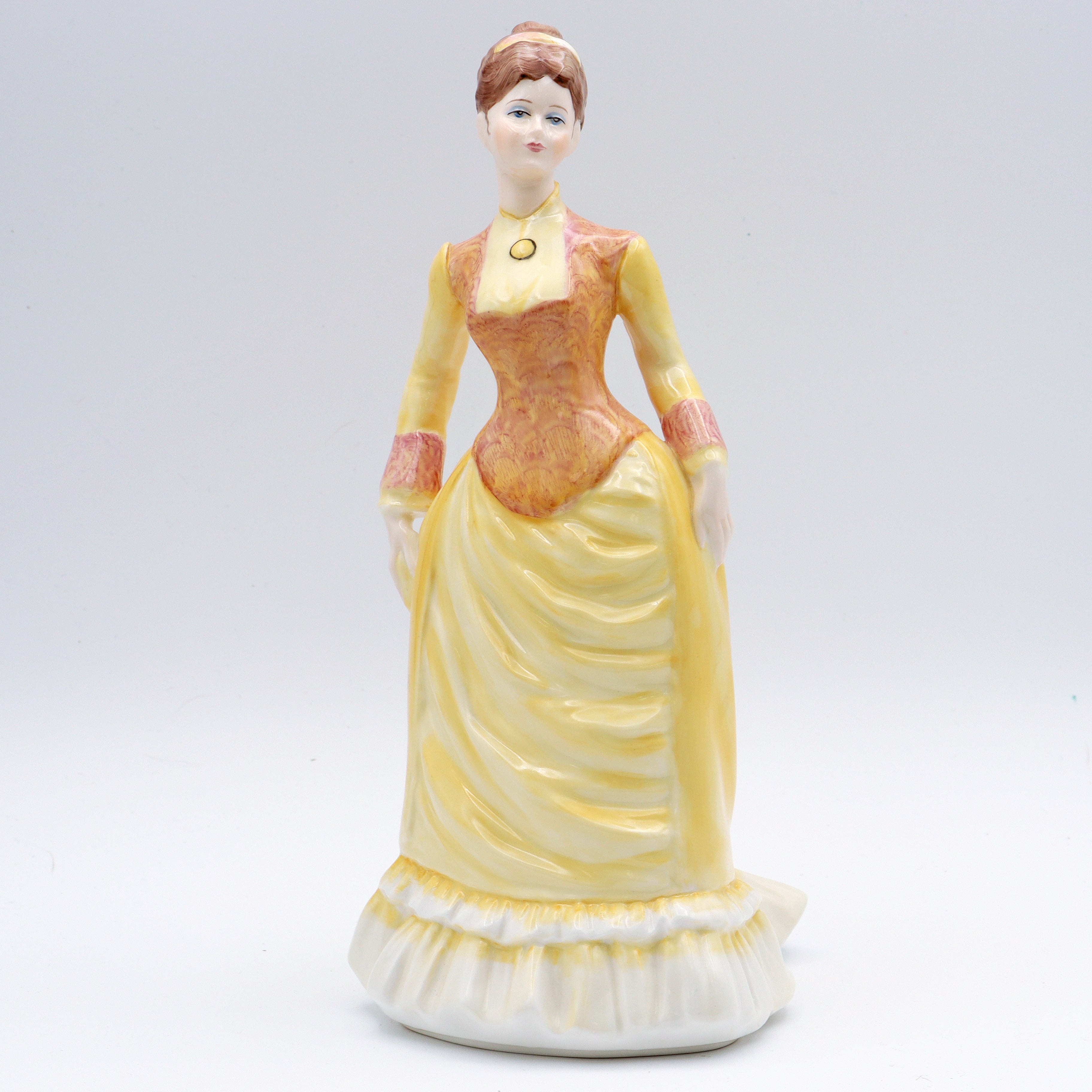 Coalport England Ladies of Fashion "Annabelle" Hand-Painted Bone China Figurine