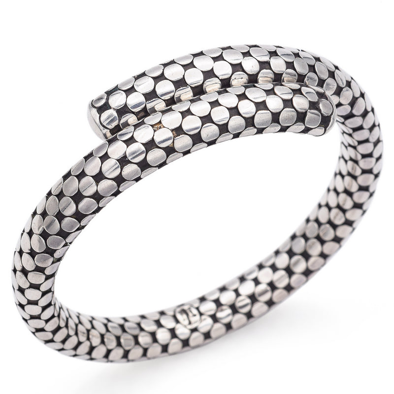 John Hardy Sterling Silver Dot Coil Bracelet