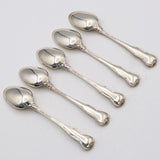 Lot of 5 Tiffany Provence Sterling Silver Tea Spoons 6" No Mono