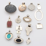 12 Whitney Kelly Joseph Esposito Relios CII Multi-Stone Sterling Silver Pendants