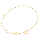 Chimento 18K Yellow Gold Necklace with Diamond on Lock Clasp