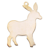 Vintage Cartier 18K Yellow Gold Donkey Charm Pendant