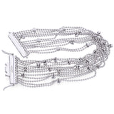 Sonia Bitton 14K White Gold 1.12 TCW Diamond Multistrand Ball Chain Bracelet