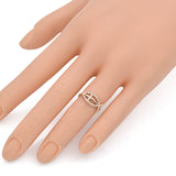 James Avery 14K Yellow Gold Cross Icthus Fish Ring