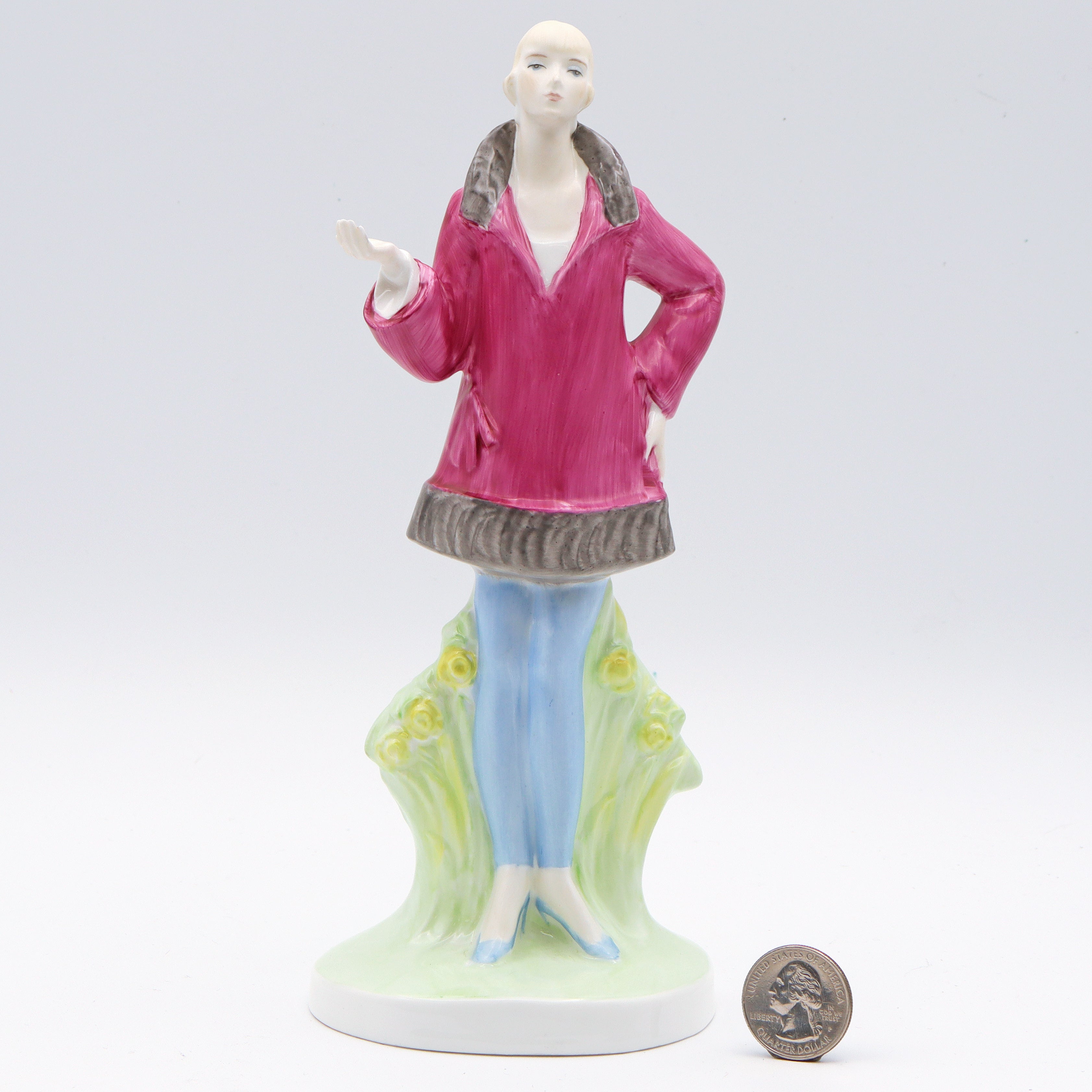 Coalport England Ladies of Fashion "Miss 1924" Bone China Figurine