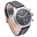 IWC Pilot Stainless Steel Chronograph Quartz Men's Date Watch Ref. 3741