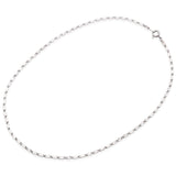 Estate Japanese 白金 Platinum Chain Necklace