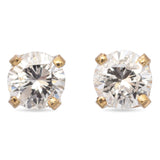 14 Yellow Gold 0.42 TCW Diamond Stud Earrings