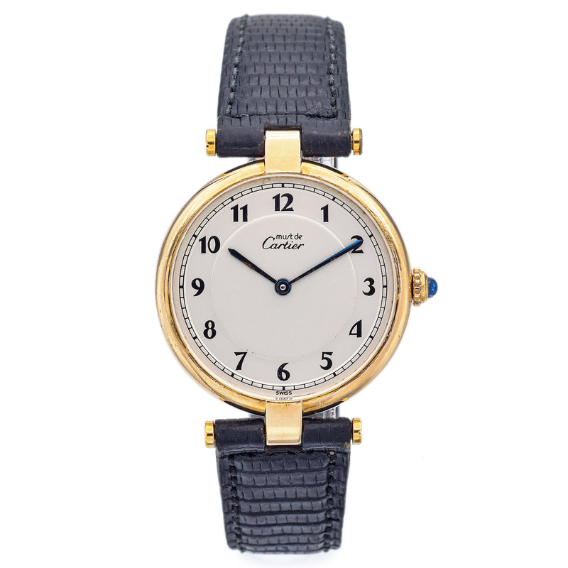 Cartier shop vermeil quartz