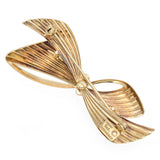 Tiffany & Co. 14K Yellow Gold Love Knot Bow Brooch