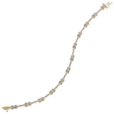 14K Yellow Gold 1.10 TCW Diamond Tennis Bracelet