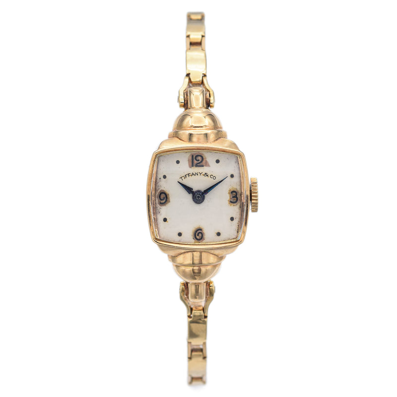 Tiffany & Co. 14K Yellow Gold Hand Wind Women's Watch