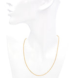 Uno a Erre Vintage 18K Yellow Gold 1.30 mm Chain Necklace 16 Inches