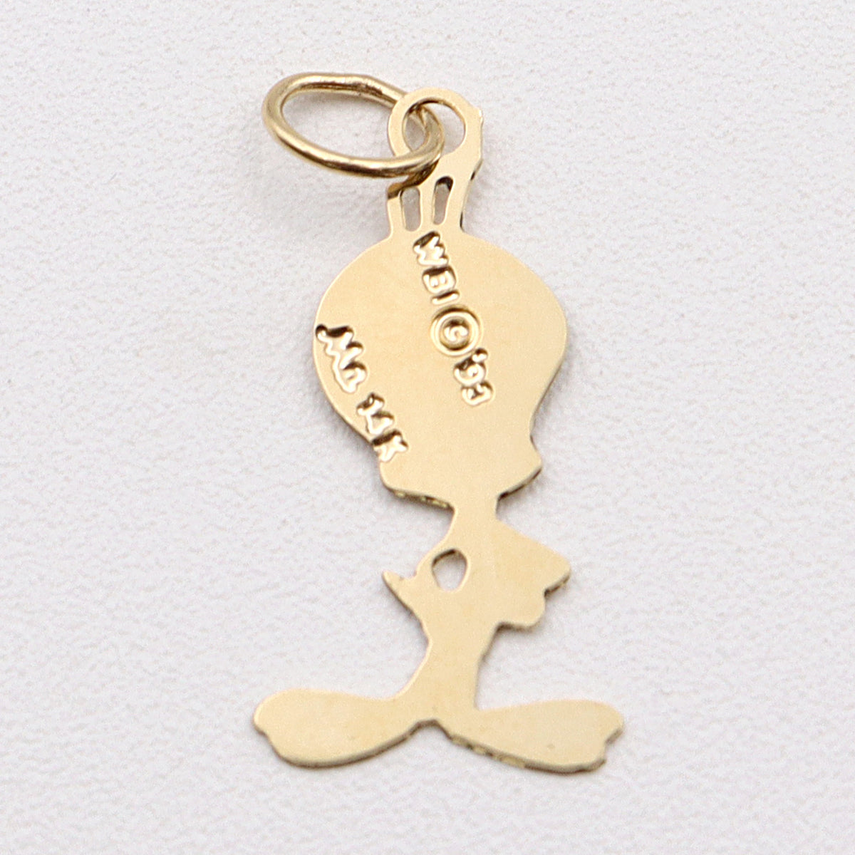 14K Yellow Gold Tweety Bird on sale Charm Pendant Warner Bros. Michael Anthony