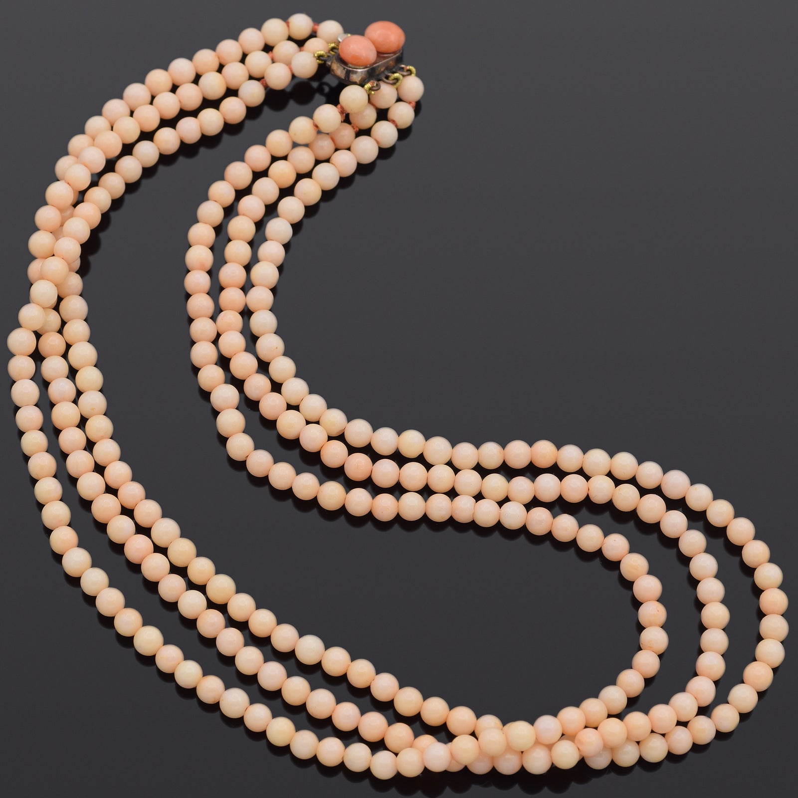 Vintage Pink offers Multi Strand Beaded Necklace