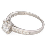 Vintage Platinum Diamond Engagement Ring