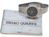 Vintage Seiko Sports 100 7A48-5010 Chronograph Quartz Men's Watch 38.5mm Booklet