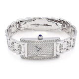 Estate 14K White Gold Diamond Quartz Women's Watch