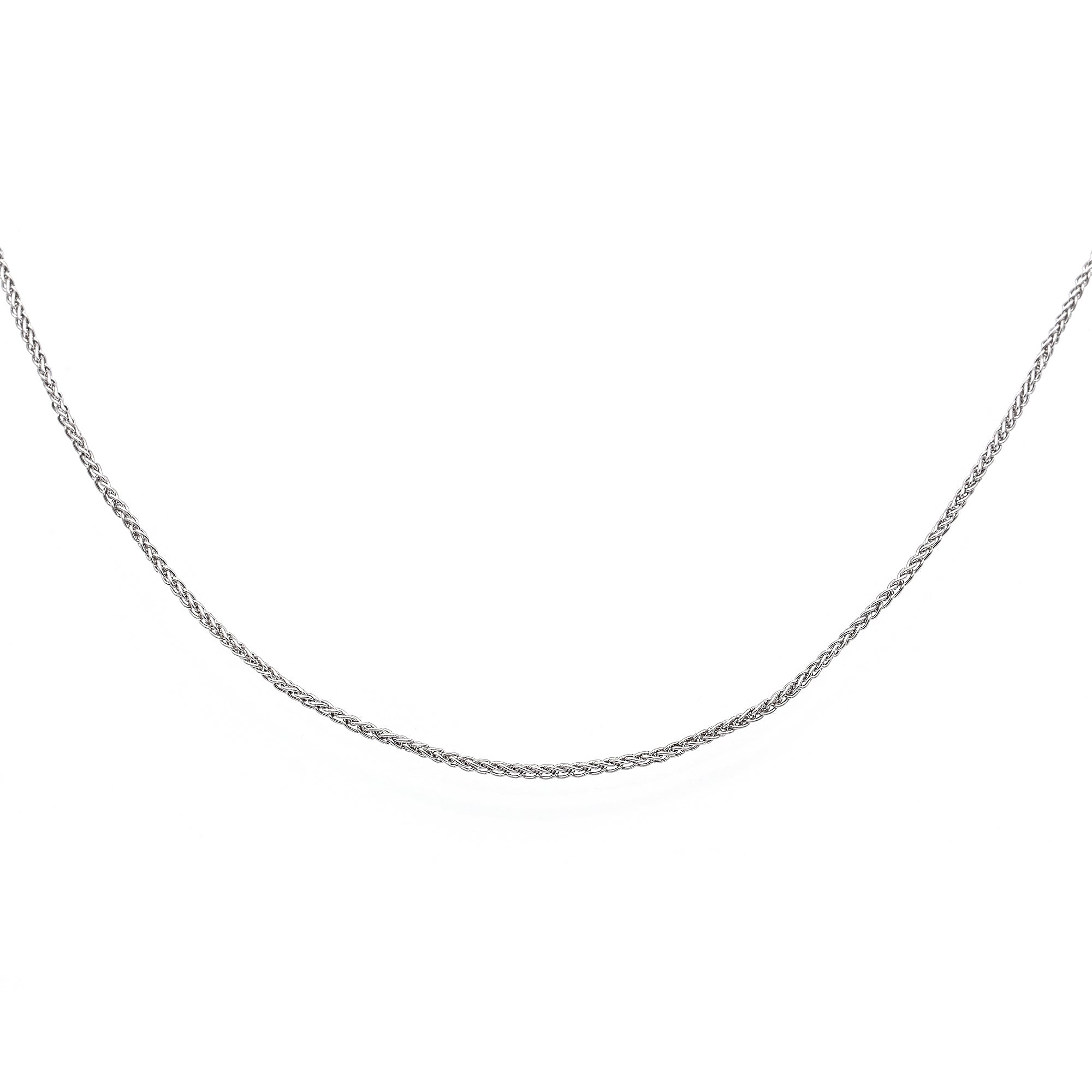 James Avery Sterling Silver Wheat Chain Necklace 16 Inches