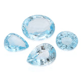 617 TCW Ranging From 2 Ct. to 30 Ct. Loose Blue Topaz Gemstones