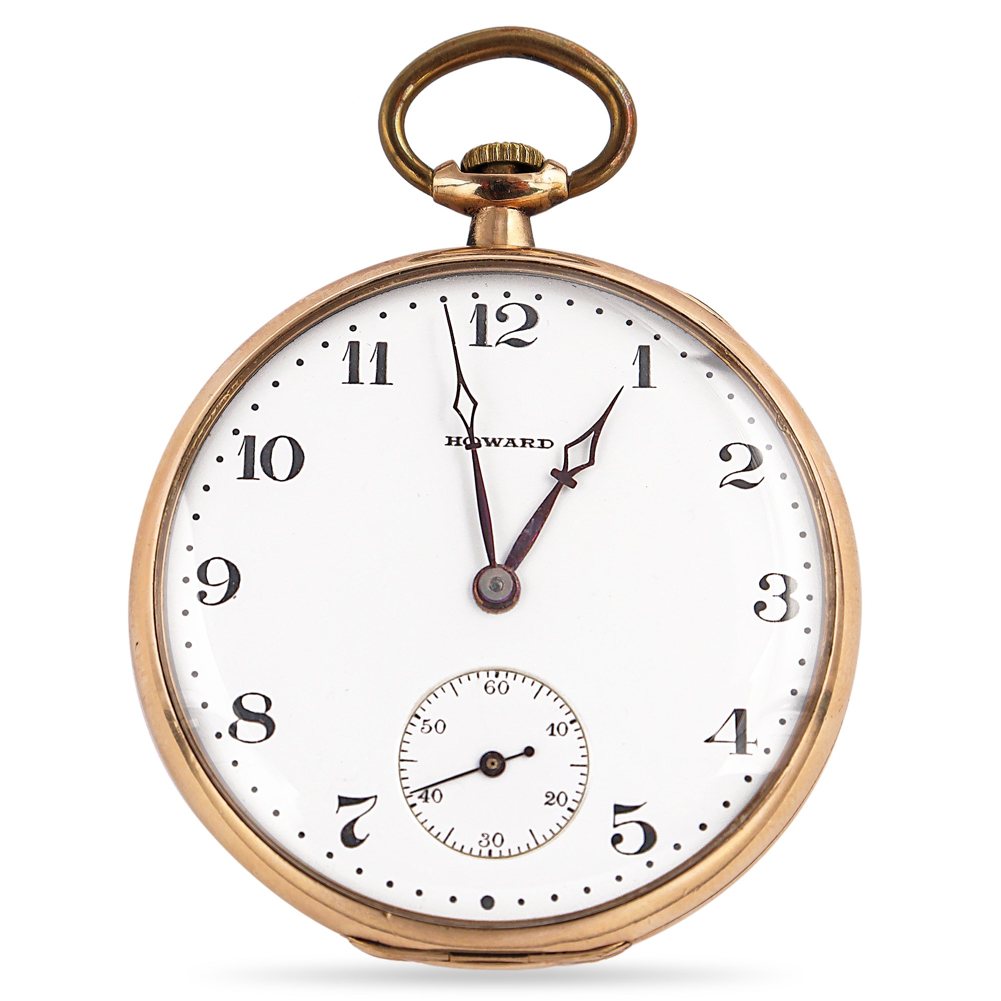 E. Howard Series 7 Model 1912 17 Jewel Pocket Watch - Full Kit Box + Paper