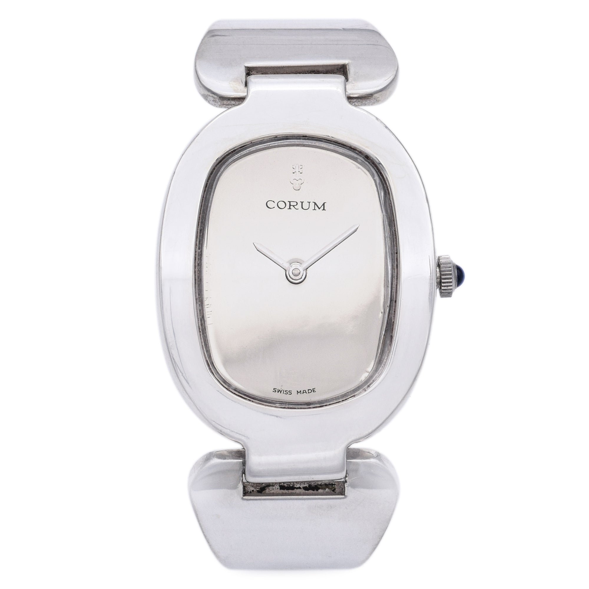 Corum Love Bond Sterling Silver Hand Wind Women's Watch with Box Booklet