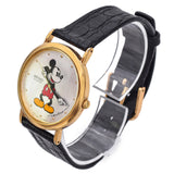 Seiko Vintage Mickey Mouse Steel/GP MOP Dial Men's Quartz Watch 7N01-8A19