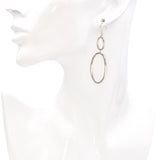 Ippolita Sterling Silver Double Oval French Wire Earrings