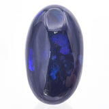 6.44 Ct Cabochon Loose Black Opal