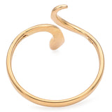 Lalaounis Yellow Gold Snake Wrap Heavy Bangle Bracelet