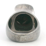 Joachim S'paliu Sterling Silver Black Onyx Signet Ring