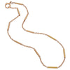 Antique Victorian 14k Yellow Gold Watch Chain Necklace