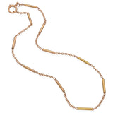 Antique Victorian 14k Yellow Gold Watch Chain Necklace