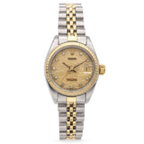 Rolex Datejust Chevy Diamond Dial Steel & 14K Gold Ladies Watch