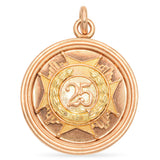 Antique 14k Yellow Gold Lion Holding A Diamond Sphere Locket